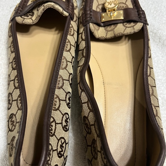 Michael Kors Hamilton Monogram Jacquard Loafers - pre-owned - Picture 7 of 14